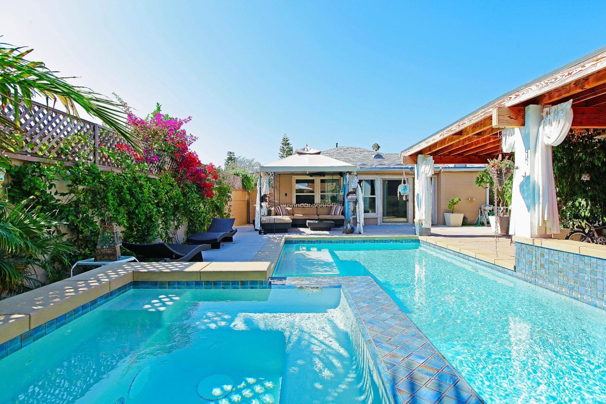 Oasis With Pool And Music Studio By Benvenu Villa Los Angeles Dış mekan fotoğraf